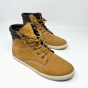 TIMBERLAND Dausette Leather Sneaker Booties High Top Women’s Size 10 A27118